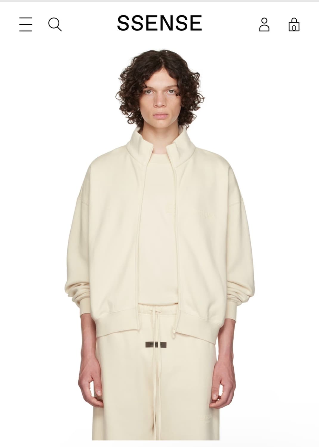 피어오브갓 에센셜 짚업 S 상품이미지1