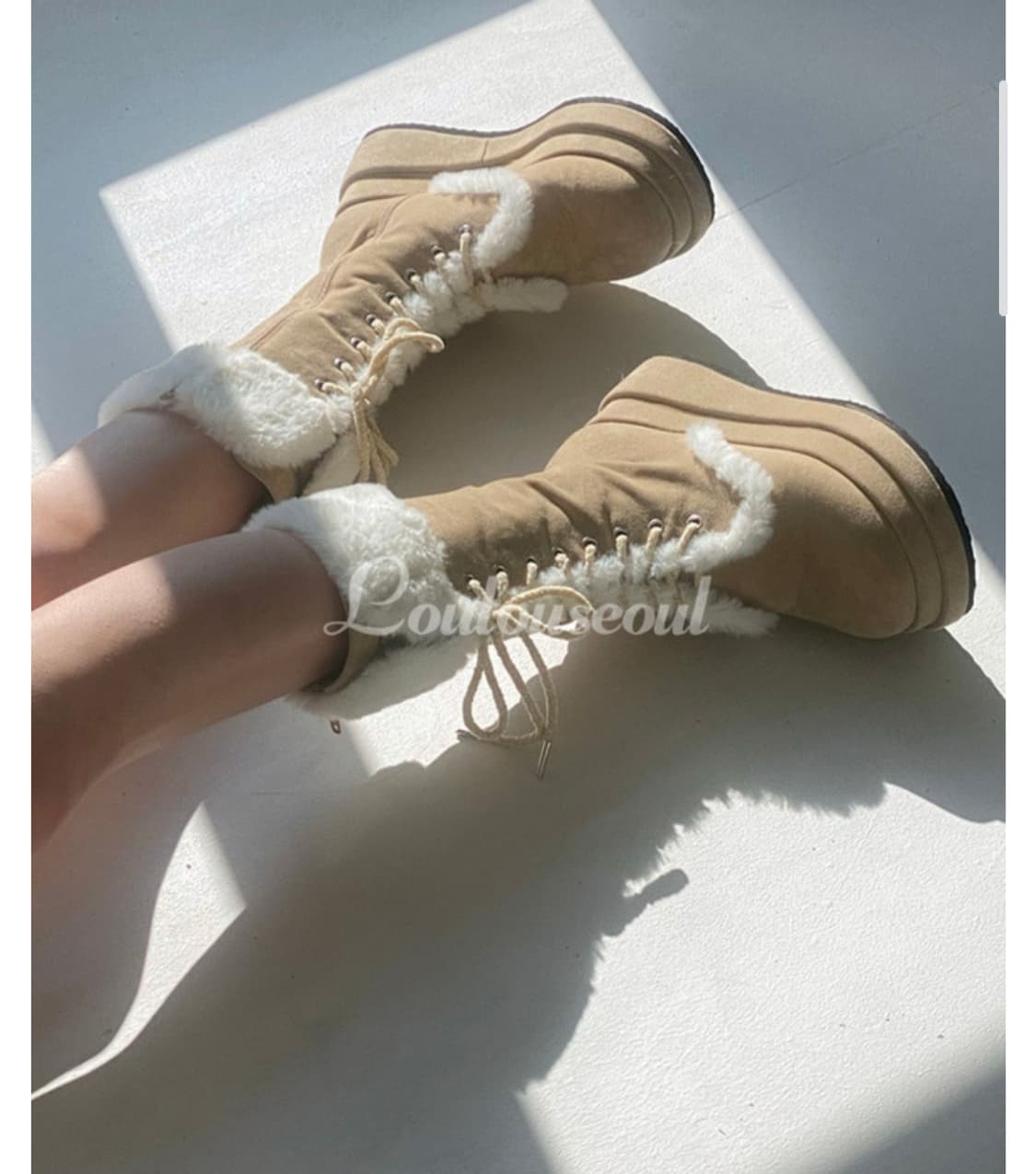 루루서울 윈터 엔젤 퍼 부츠 230
 상품이미지4