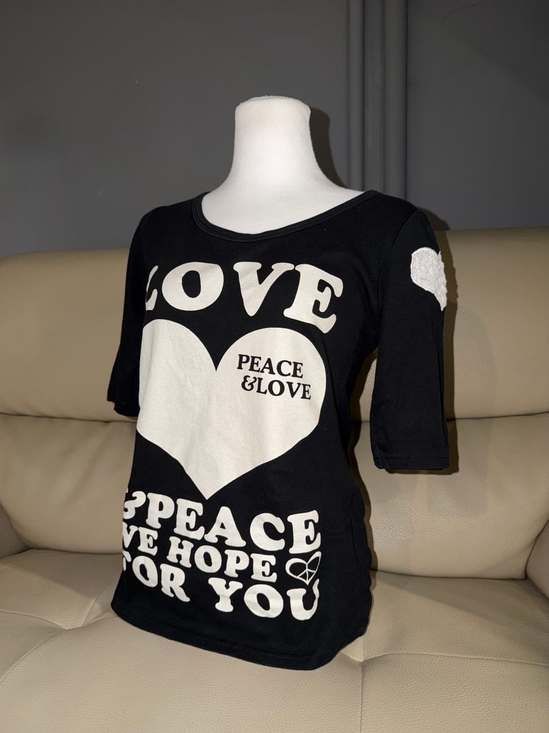 chu xxx peace & love♥︎ top 상품이미지1