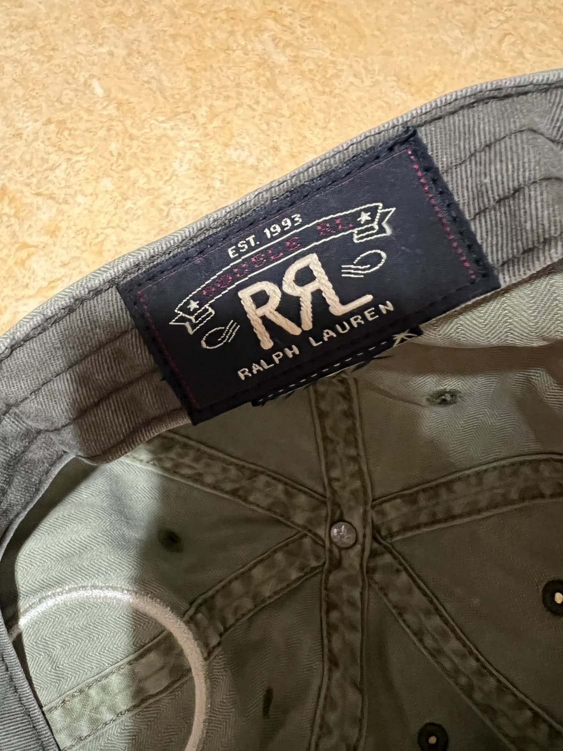 🧢RRL 올리브 모자(택배비 포함) 상품이미지3