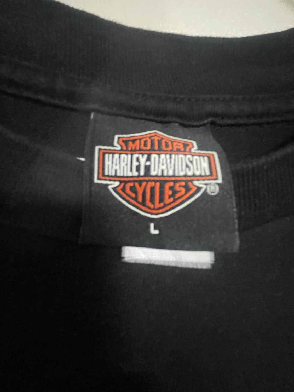 harley davidson / 00s wolf t-shirt 상품이미지5