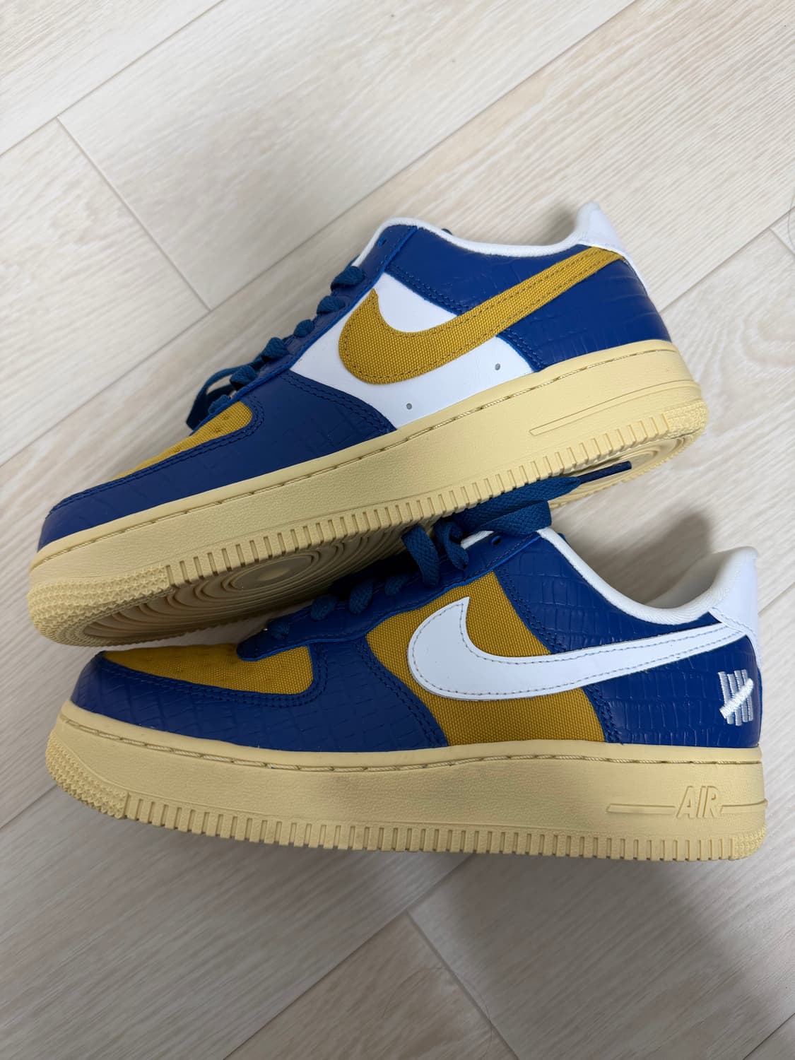 나이크 언디핏 에어포스 1 로우블루 235 상품이미지1