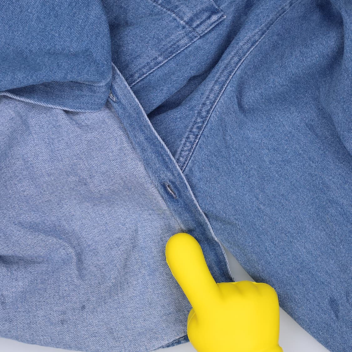 [M] 리메인세컨드 오버핏 데님셔츠 1223H1 상품이미지7