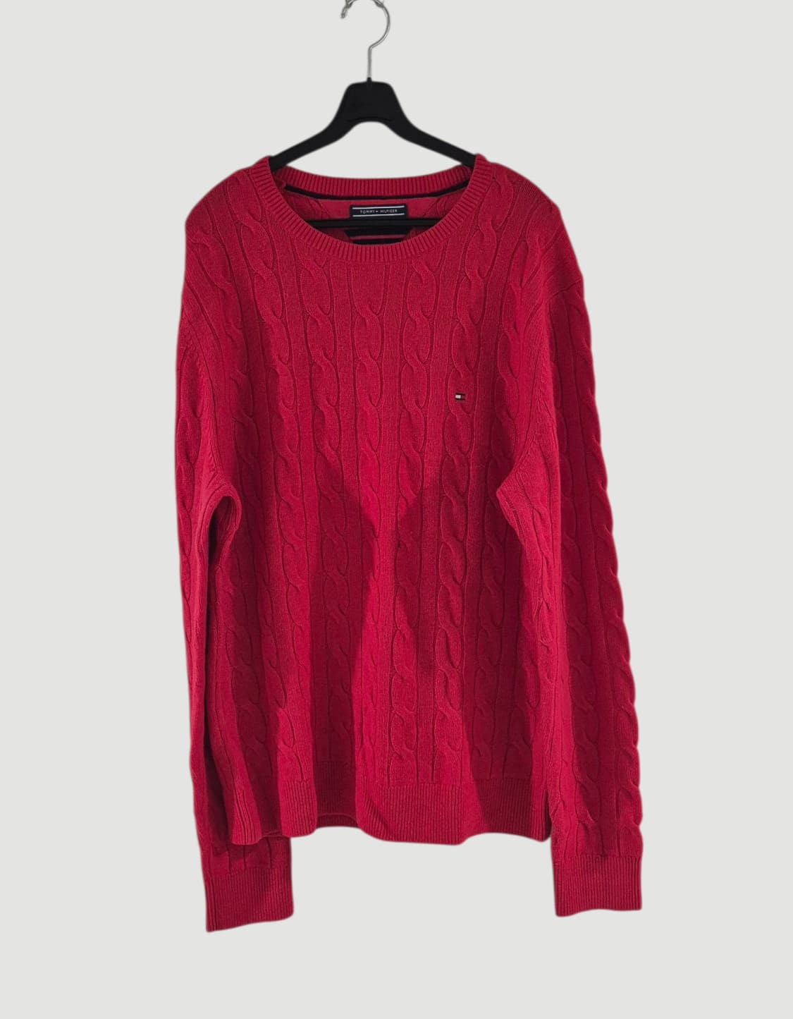 [110]타미힐피거 꽈배기 울 니트스웨터 상품이미지1
