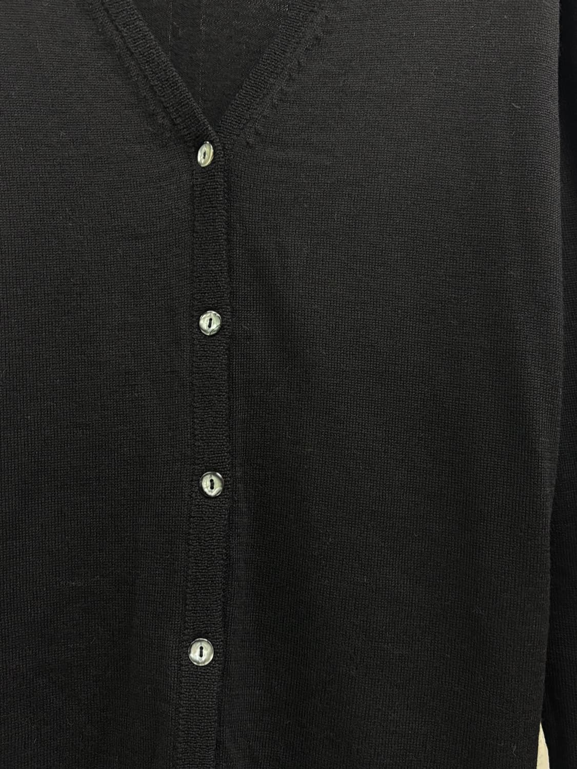 빈티지 블랙 울 가디건 상품이미지6