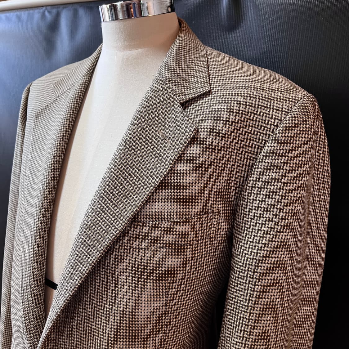 던힐 Made in Italy 울 실크 SS 트위드 테일러드 자켓 상품이미지2