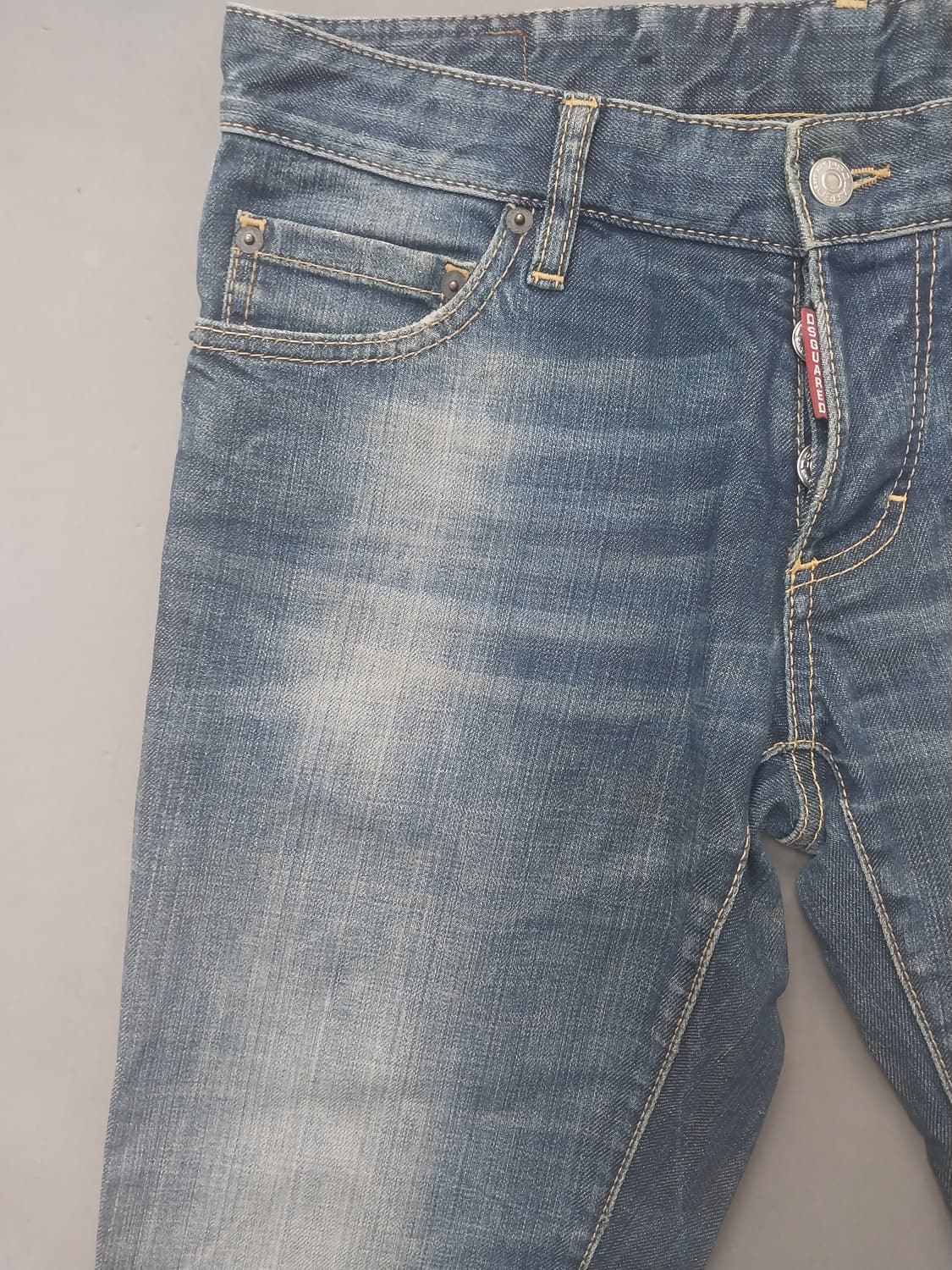 [31] 정품 디스퀘어드2 워렌티패치 슬림진 청바지 상품이미지2