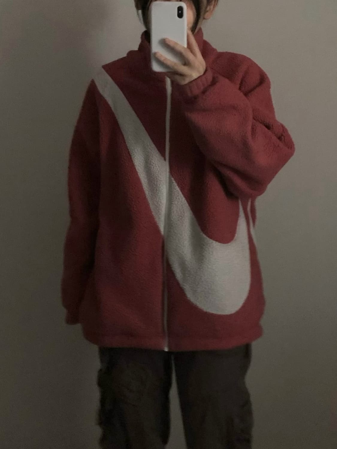 나이키 빅스우시 양면 리버시블 쉐르파 자켓 상품이미지1