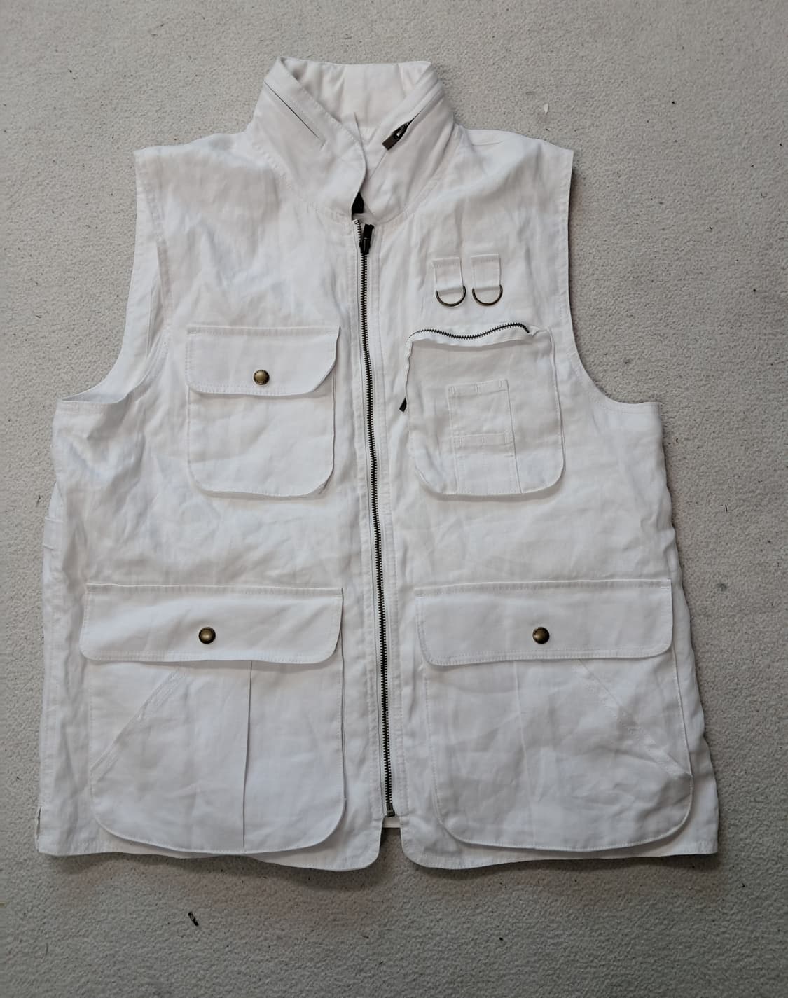 바나나리퍼블릭  헤리티지 리넨 리버 베스트 상품이미지2