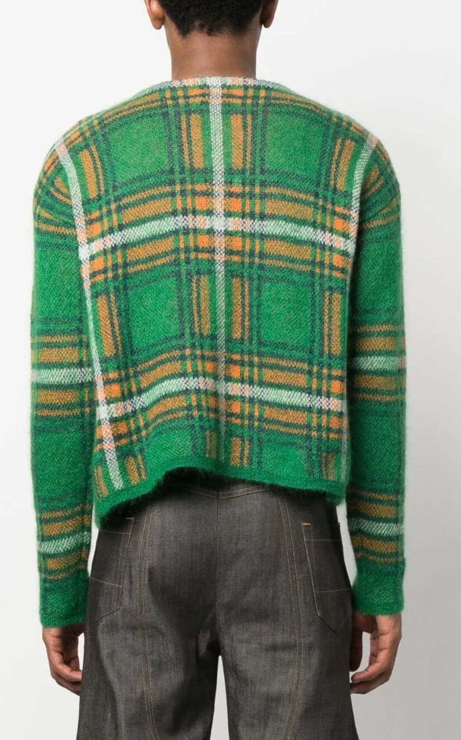 ERL 체크패턴 가디건 L사이즈 23ss 상품이미지4