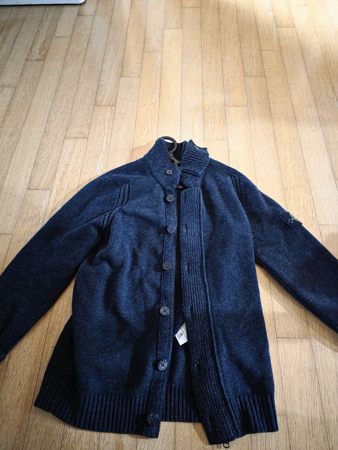 스톤아일랜드 램스울 가디건 L 상품이미지2