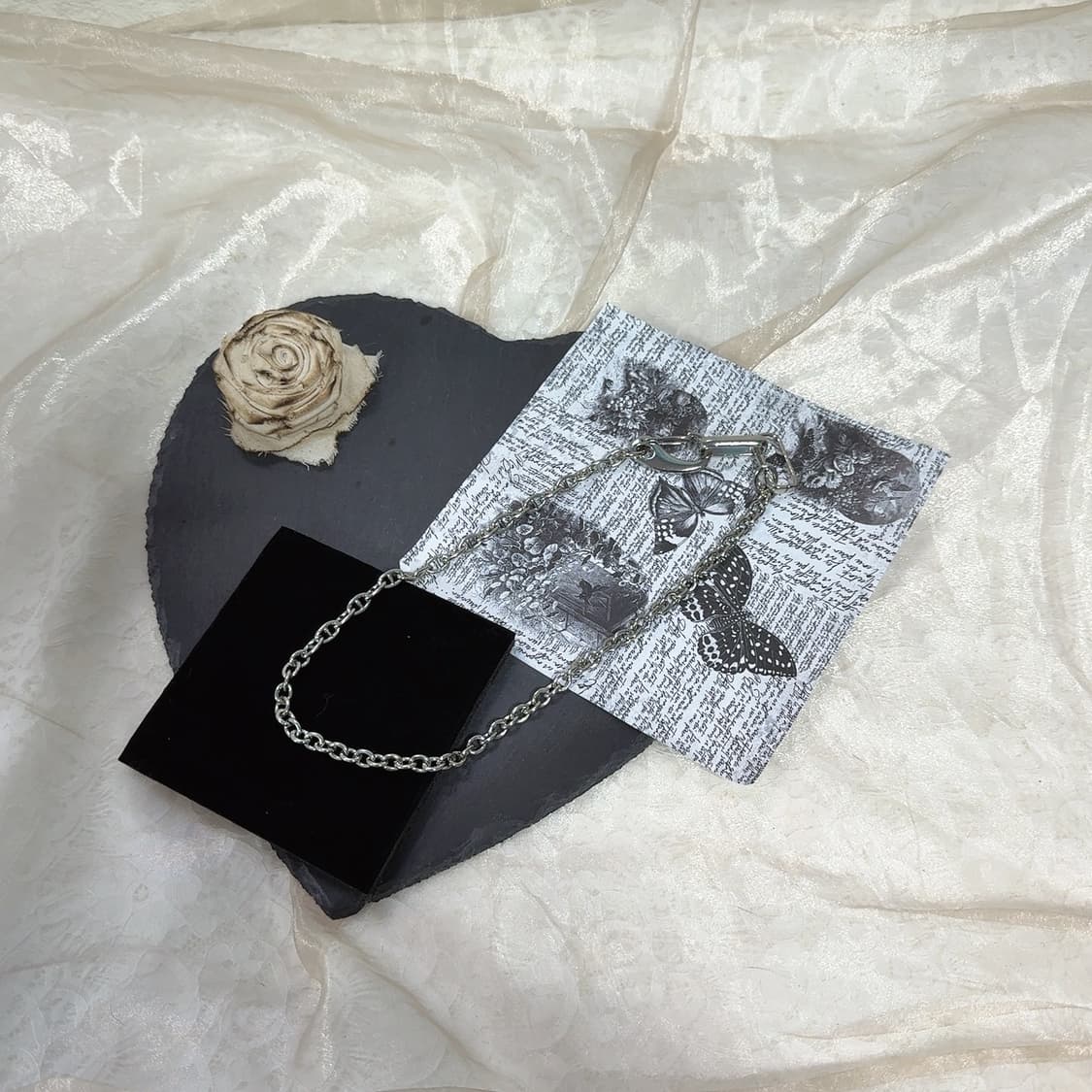 빈티지 유니크 체인 목걸이 상품이미지2