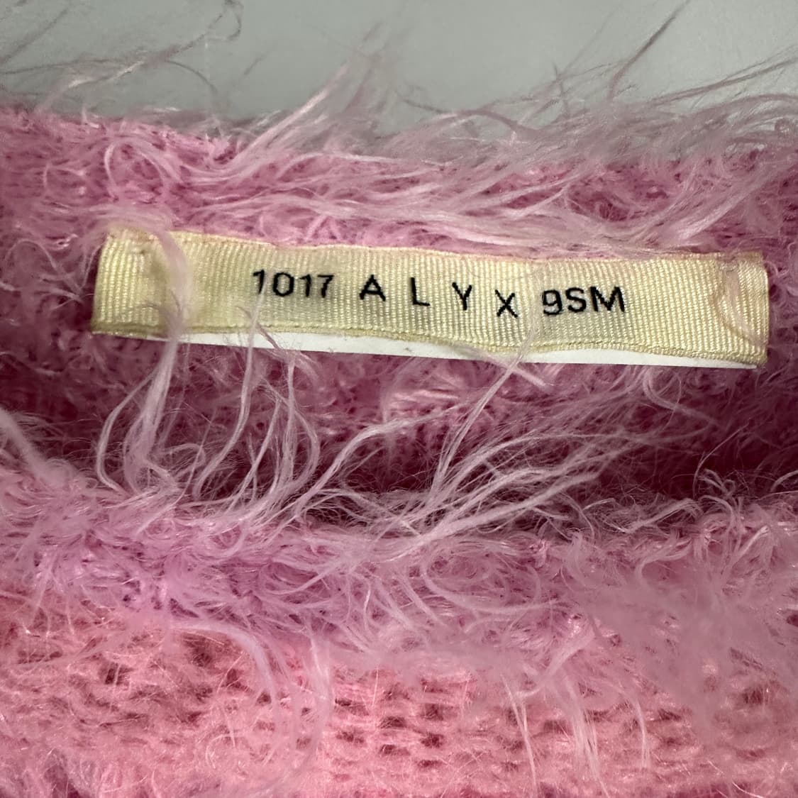 [설명 참고] 1017 알릭스 핑크 크루넥 니트 스웨터 상품이미지6