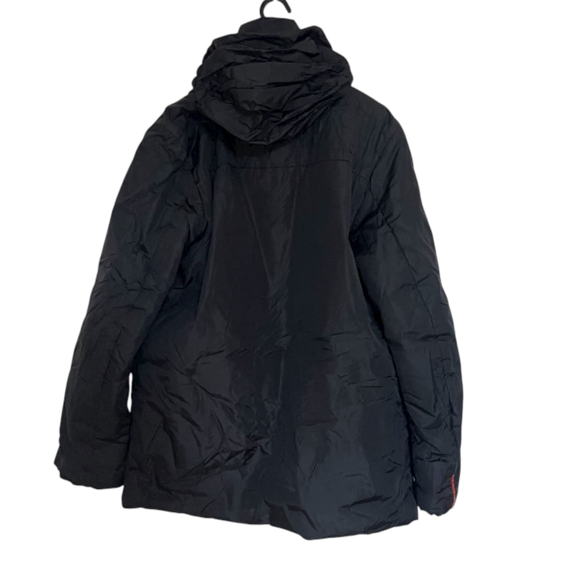 [XL] prada sports 프라다 스포츠 다운 자켓 블랙 패딩 상품이미지5