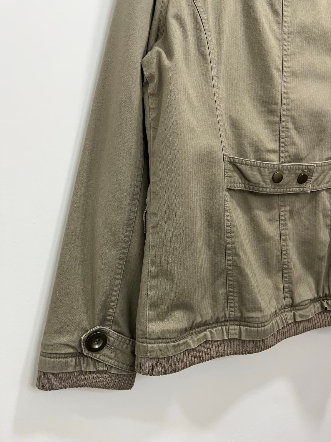 일본 빈티지 금속단추 포켓 집업 자켓 상품이미지9