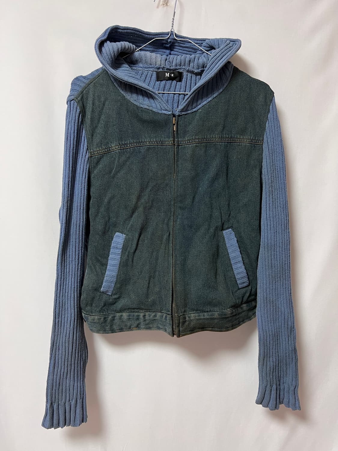 Knit zipup 상품이미지2