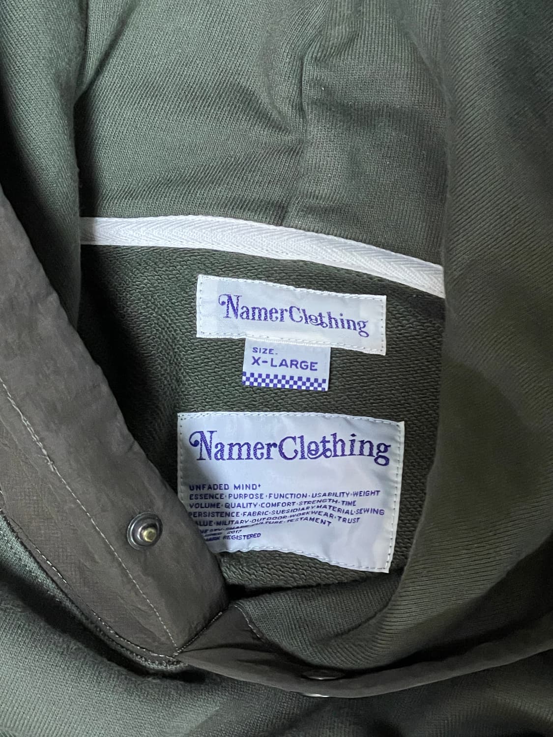 네이머클로딩 후드티 상품이미지3