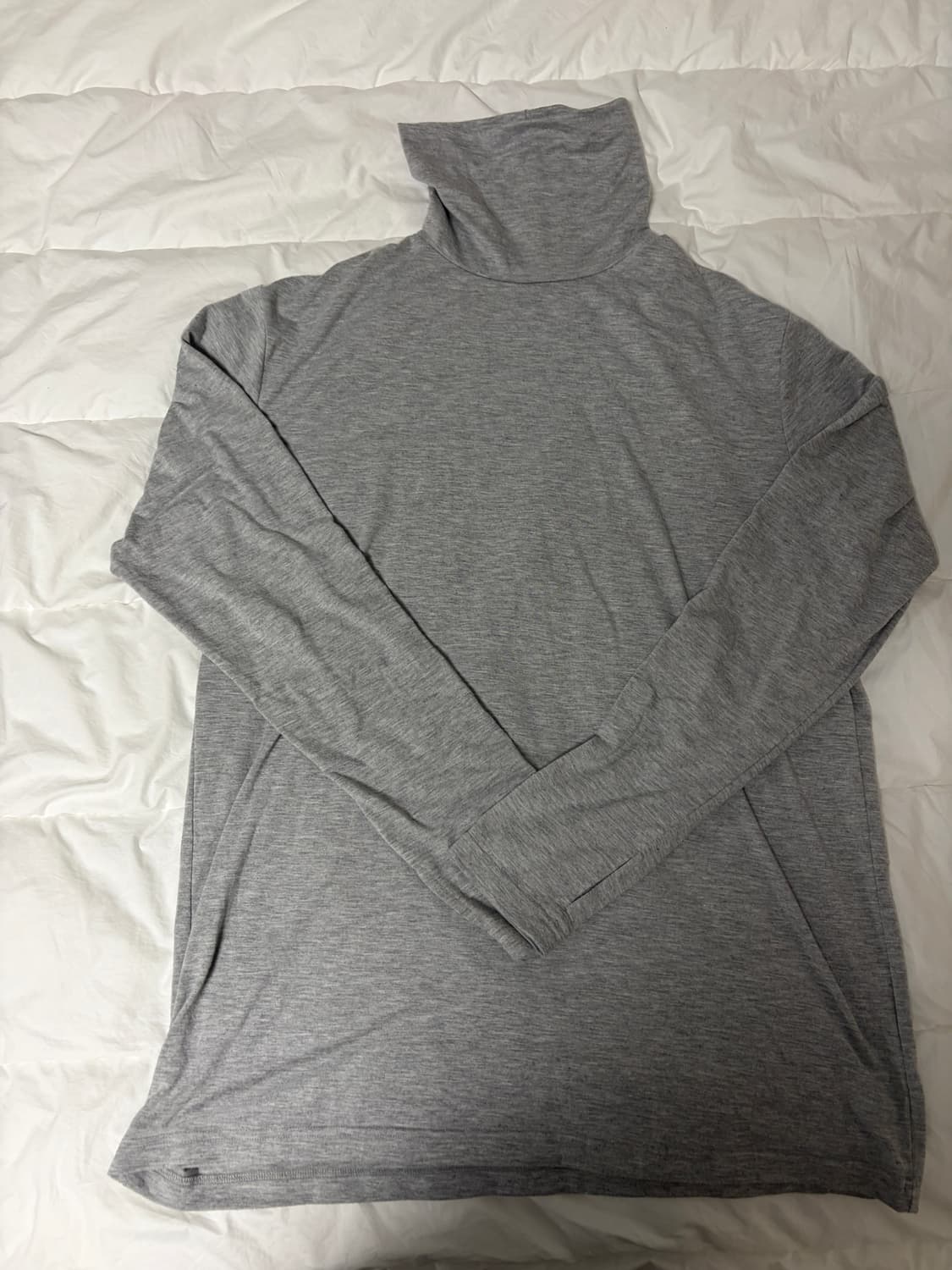 [3] 폴리테루 터틀넥 멜란지 그레이 상품이미지3