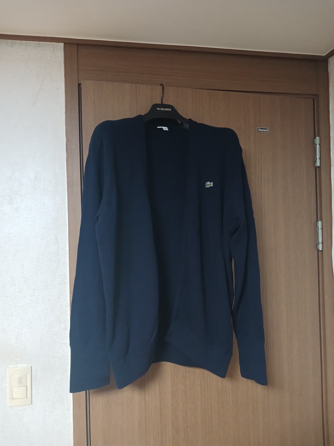 라코스테 네이비 가디건 L(105) 상품이미지3