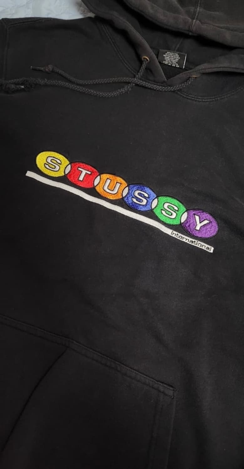 00s 스투시 빈티지 후드티 급처 상품이미지3
