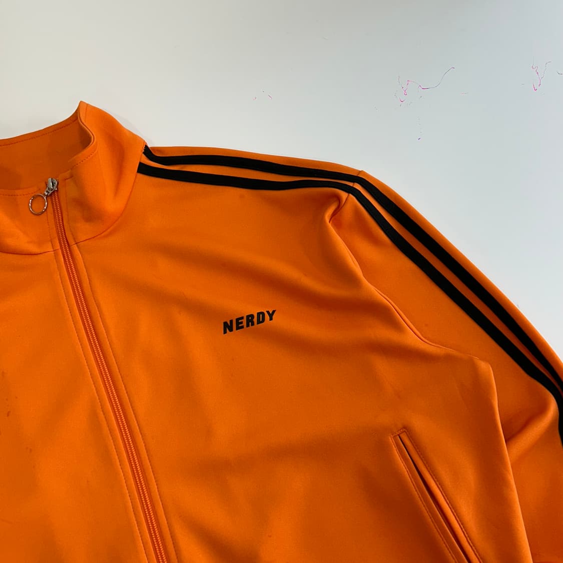 Nerdy 널디 블랙 트랙 오렌지 져지 상품이미지4
