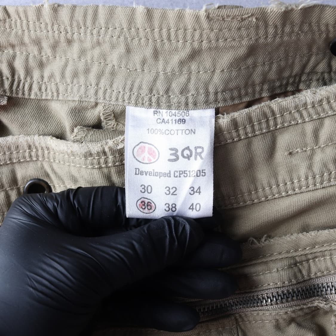 3QR 빈티지 밀리터리 카고팬츠 30 상품이미지7