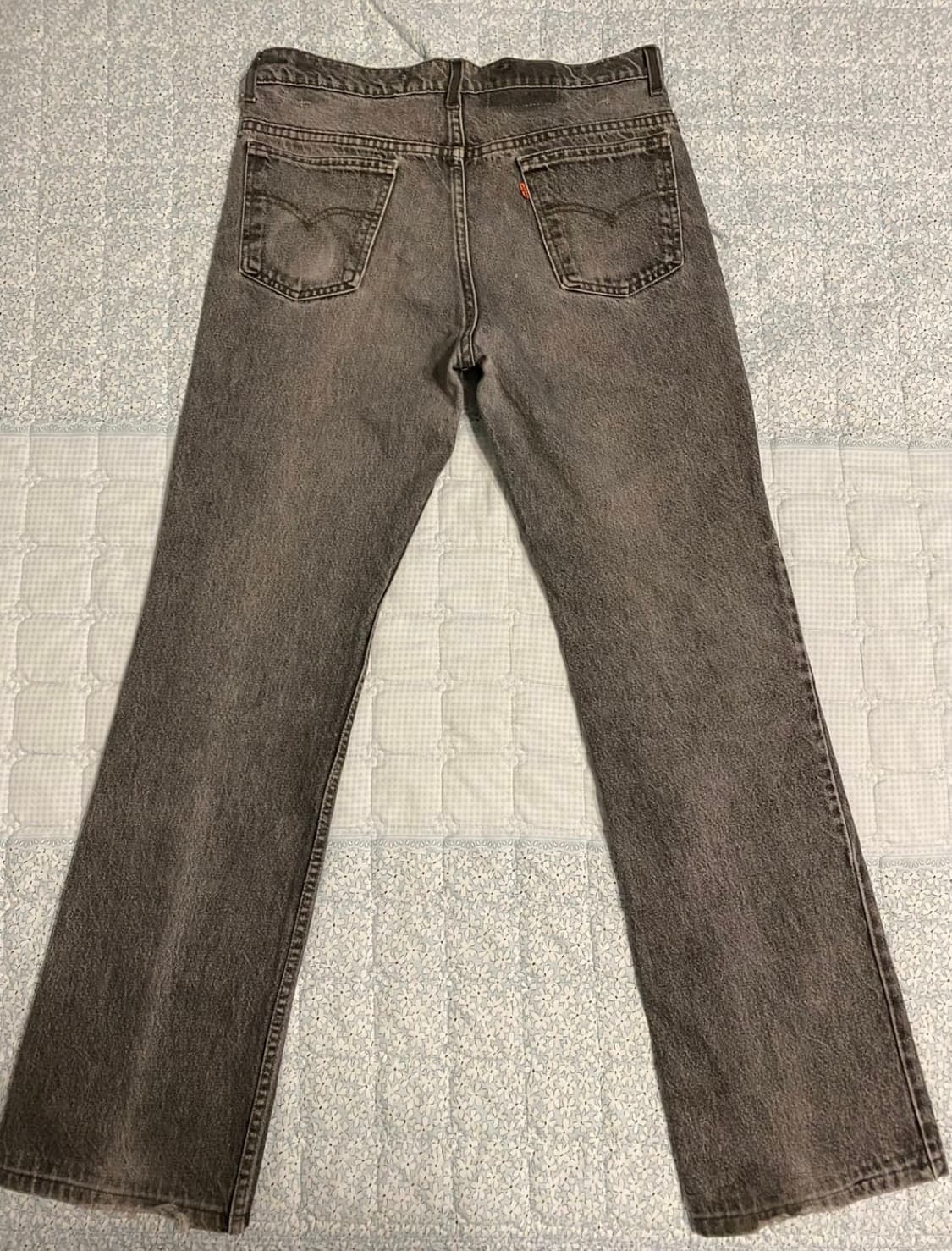 80s 리바이스 517 오렌지탭 흑청 33/34 usa 상품이미지2