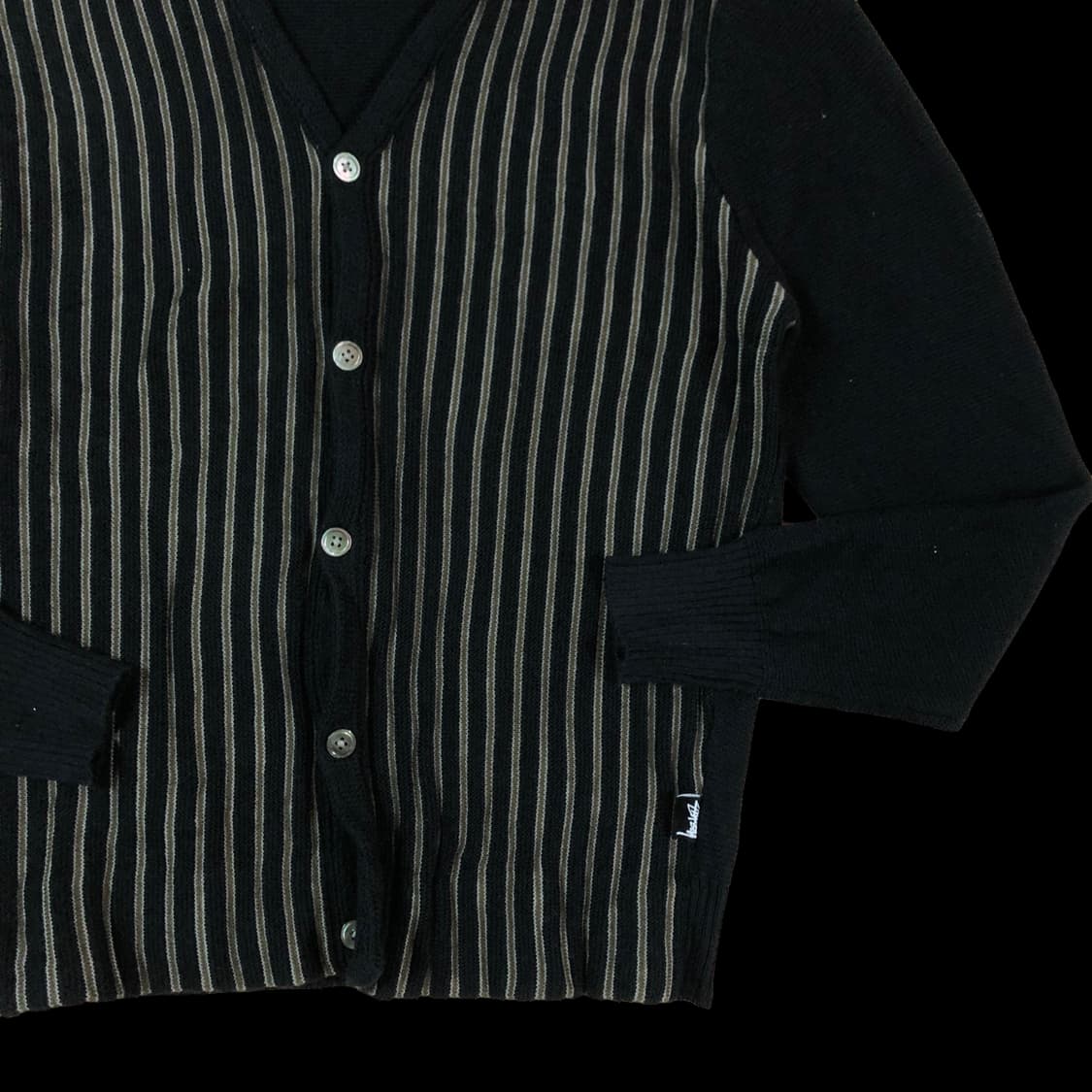 [S~M] 스투시 버티칼 스트라이프 가디건 상품이미지3