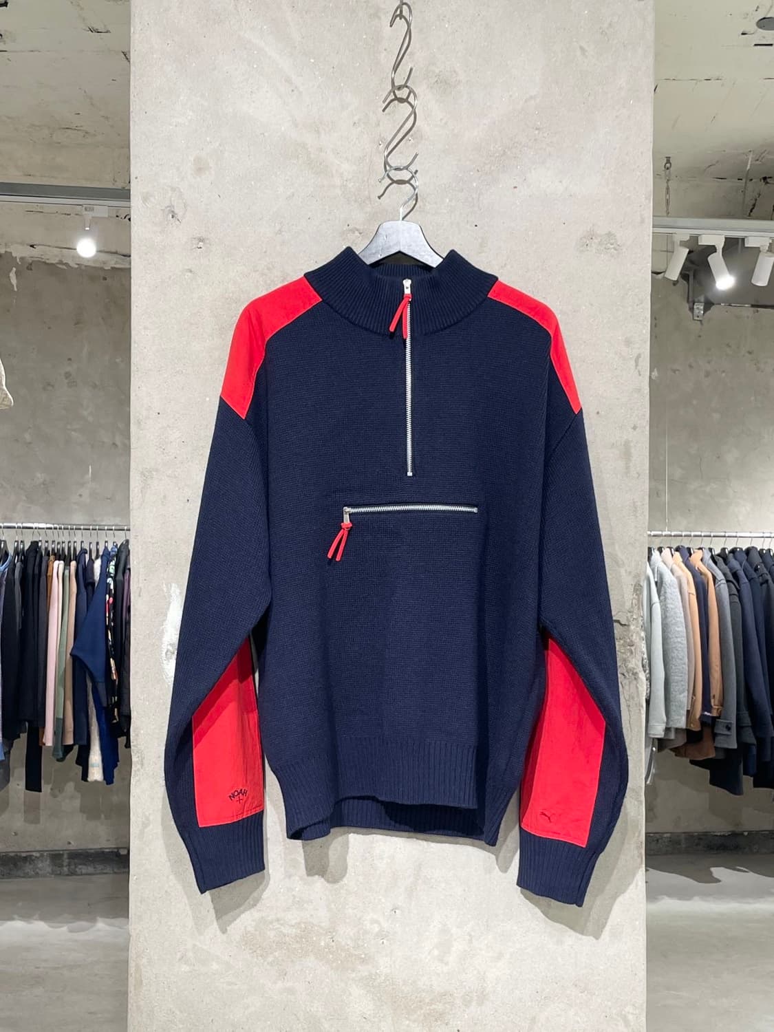푸마 x 노아 네이비 스키 스웨터 상품이미지1