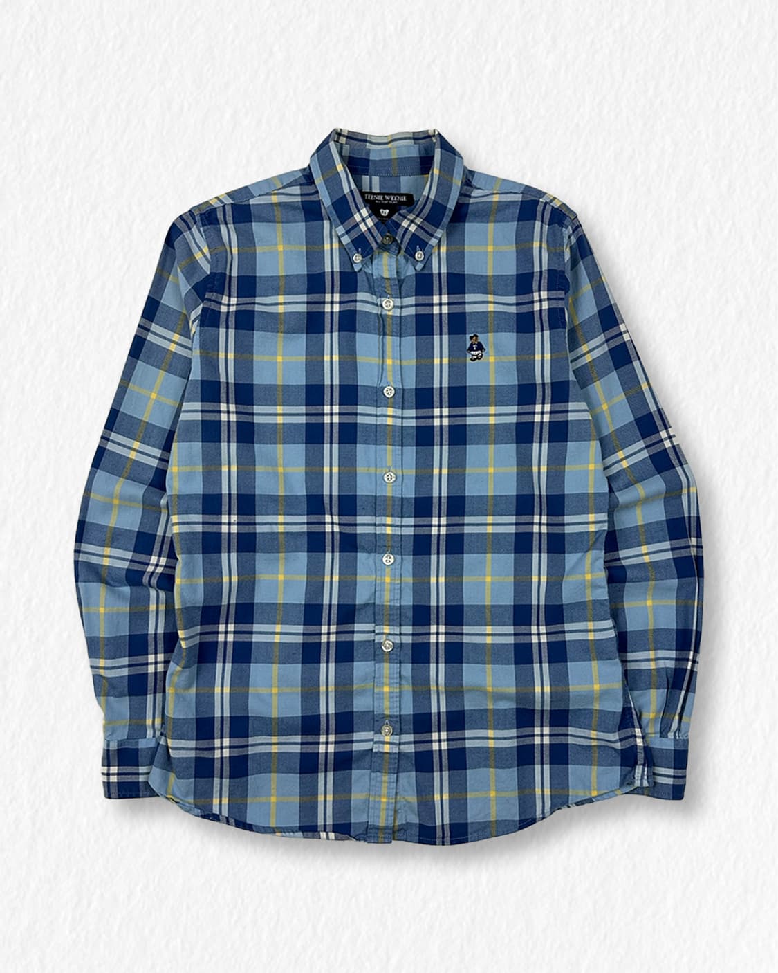 티니위니 곰돌이 체크 셔츠 상품이미지1