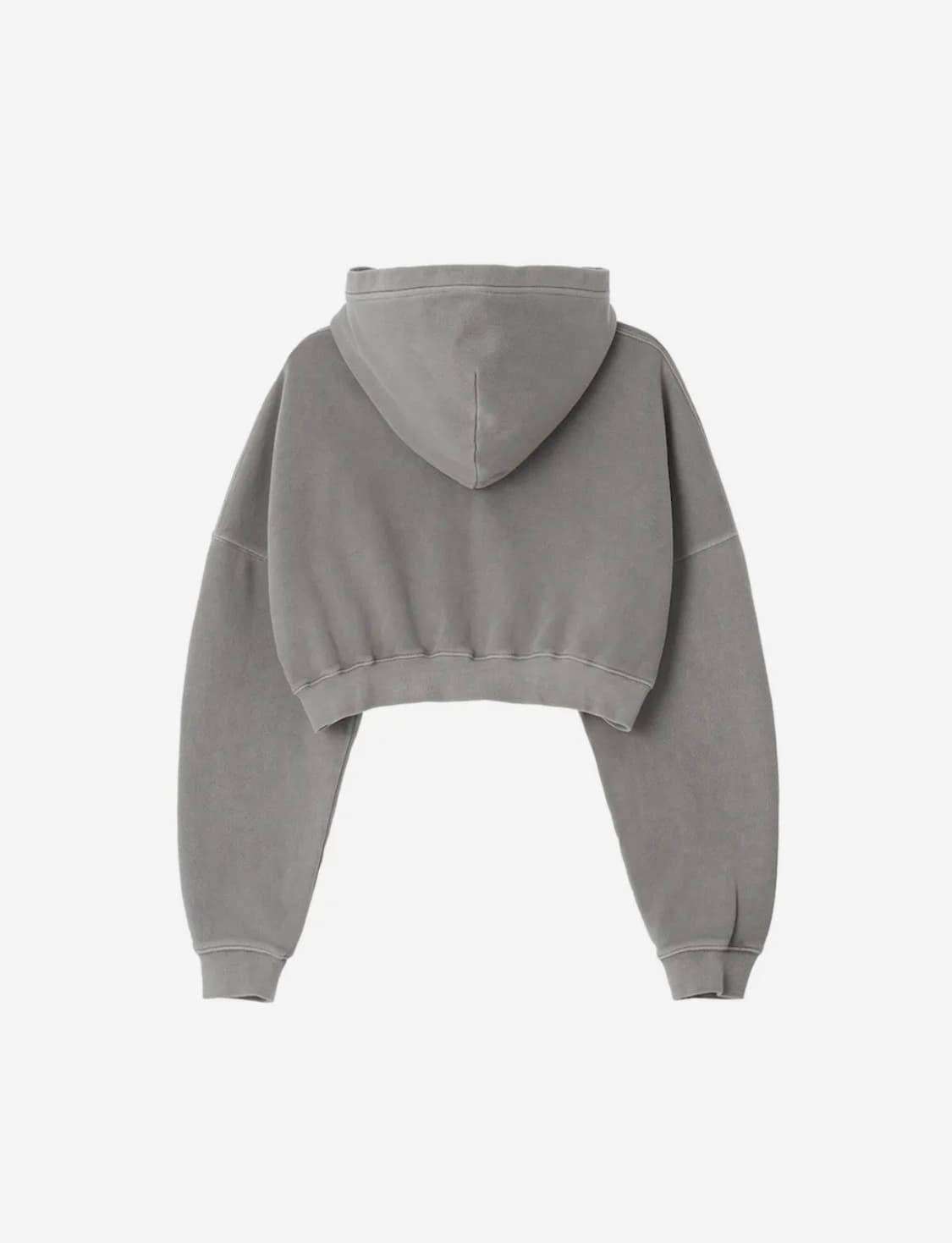 G CLASSIC WASHED CROP ZIP UP (GRAY) 상품이미지3