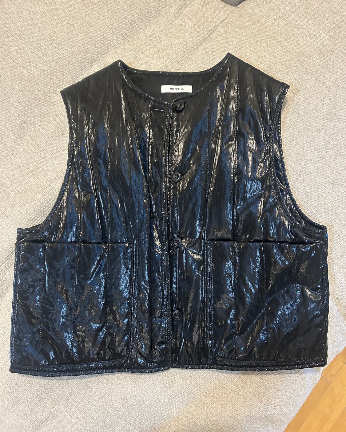 모노하 패딩 조끼 상품이미지8