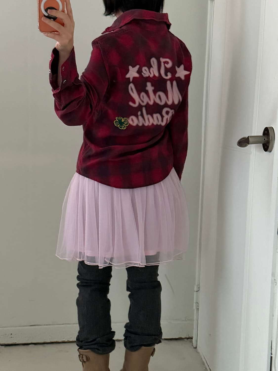 일본빈티지 y2k 펑키웨스턴 셔츠 상품이미지3