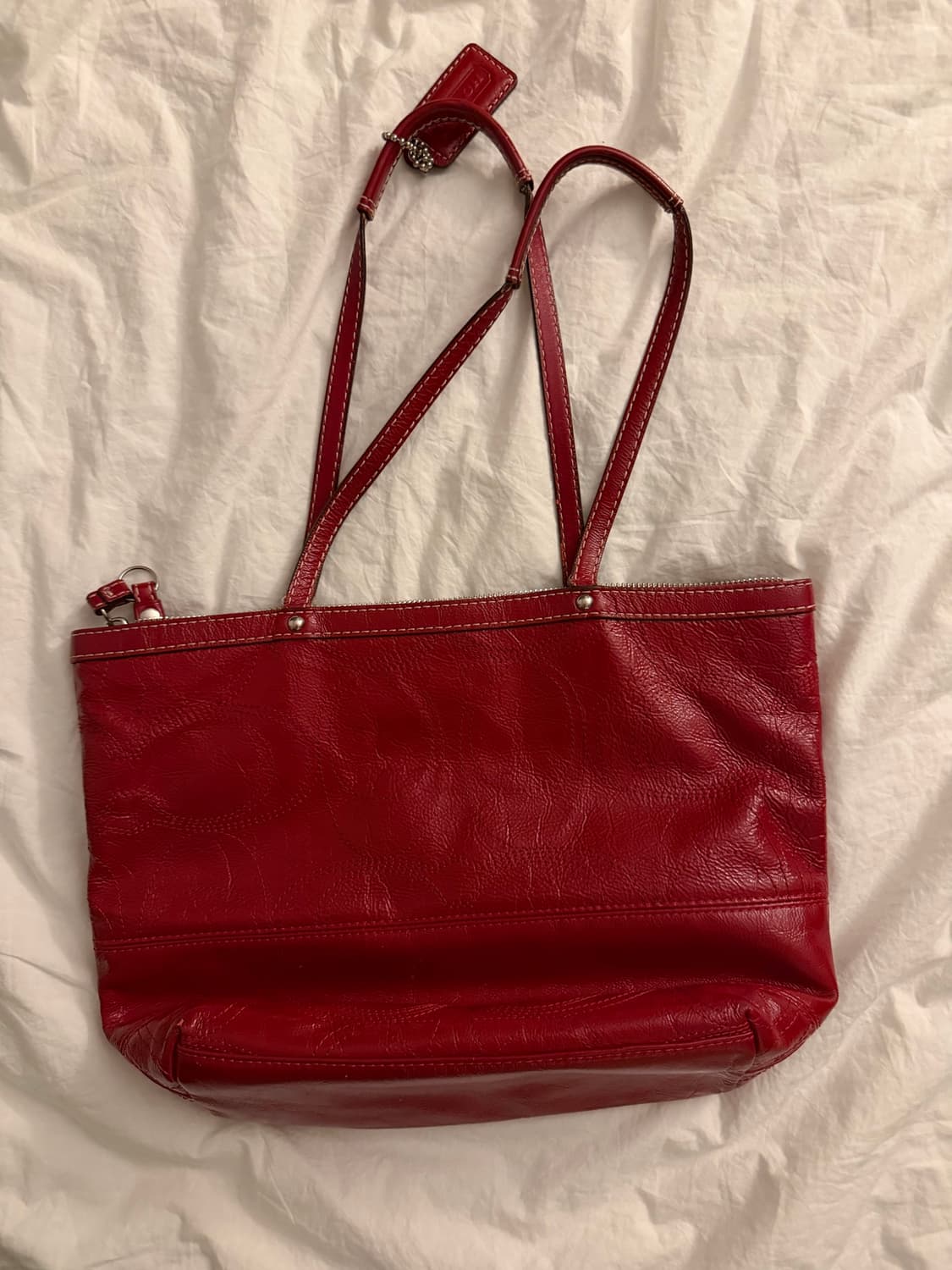 Coach red tote bag 상품이미지2