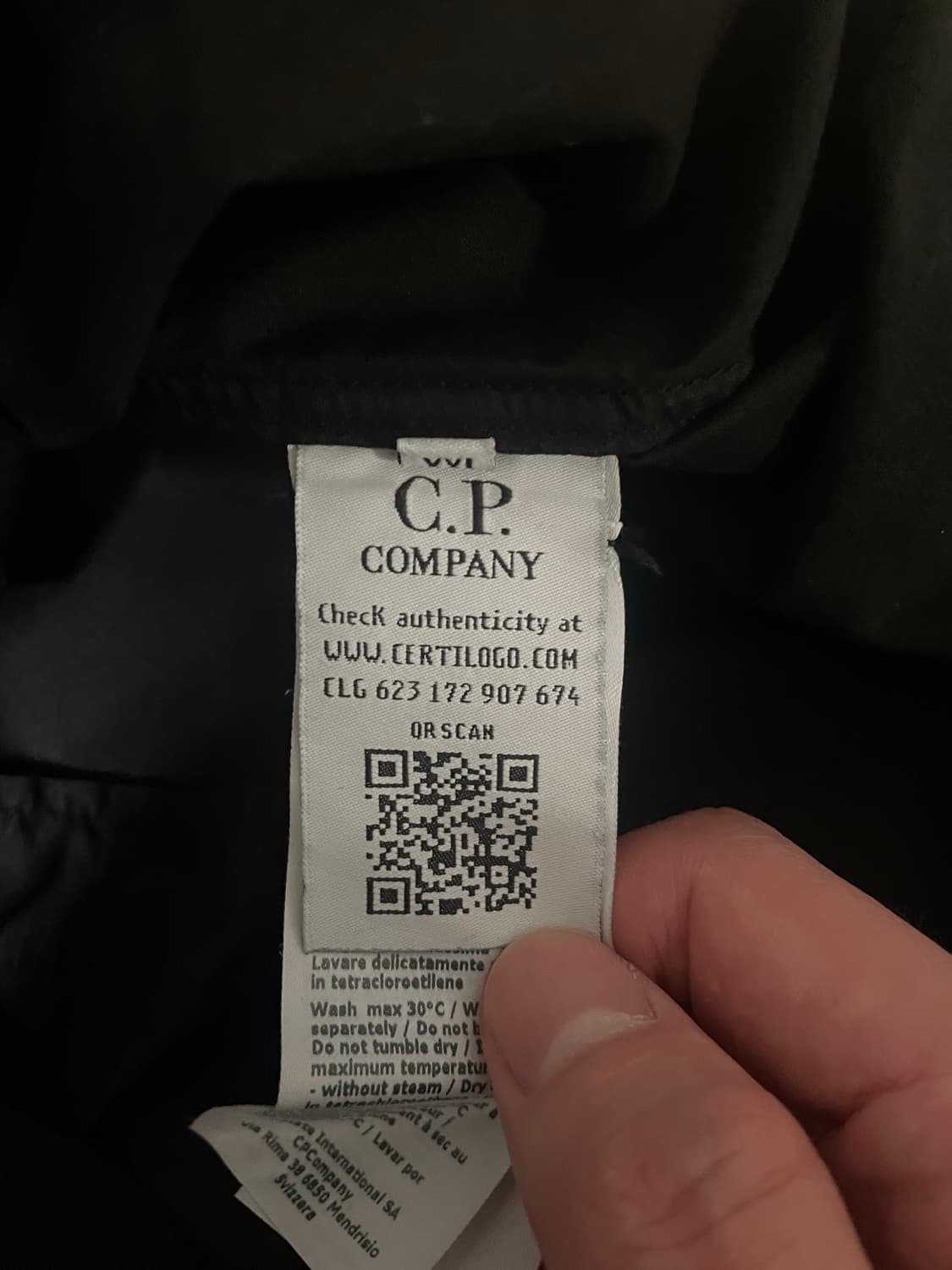 CP 컴퍼니 렌즈와펜포켓셔츠 xxl 블랙 상품이미지3