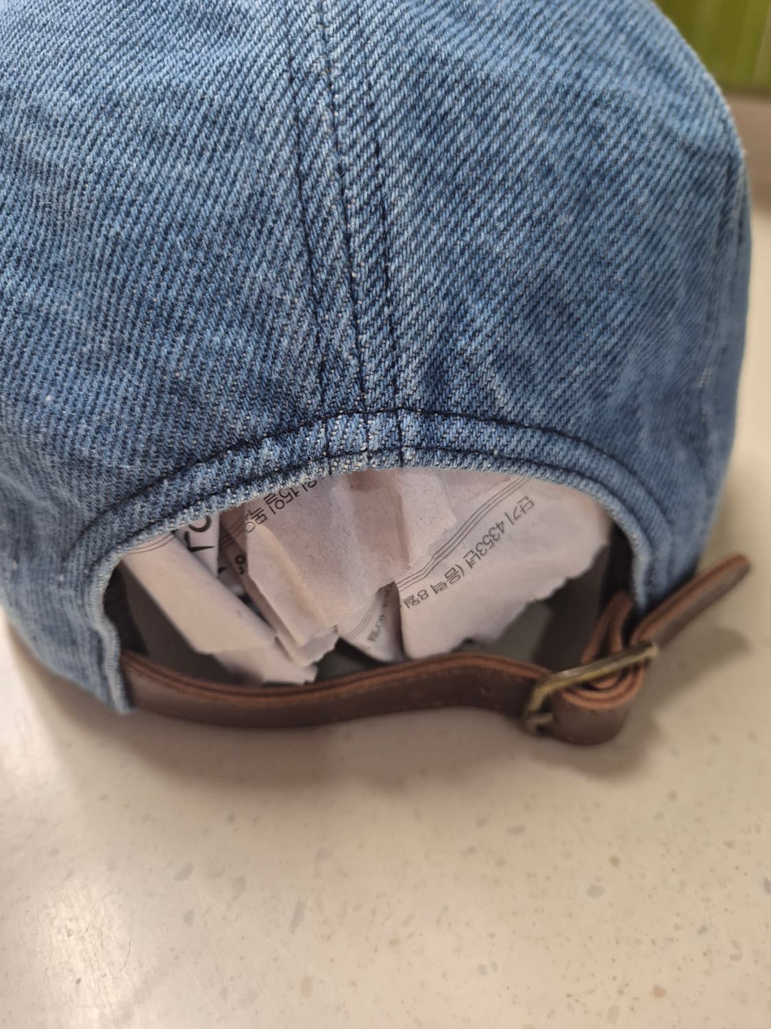 슈프림 워시드 치노 캠프캡 24fw 판매합니다 상품이미지2