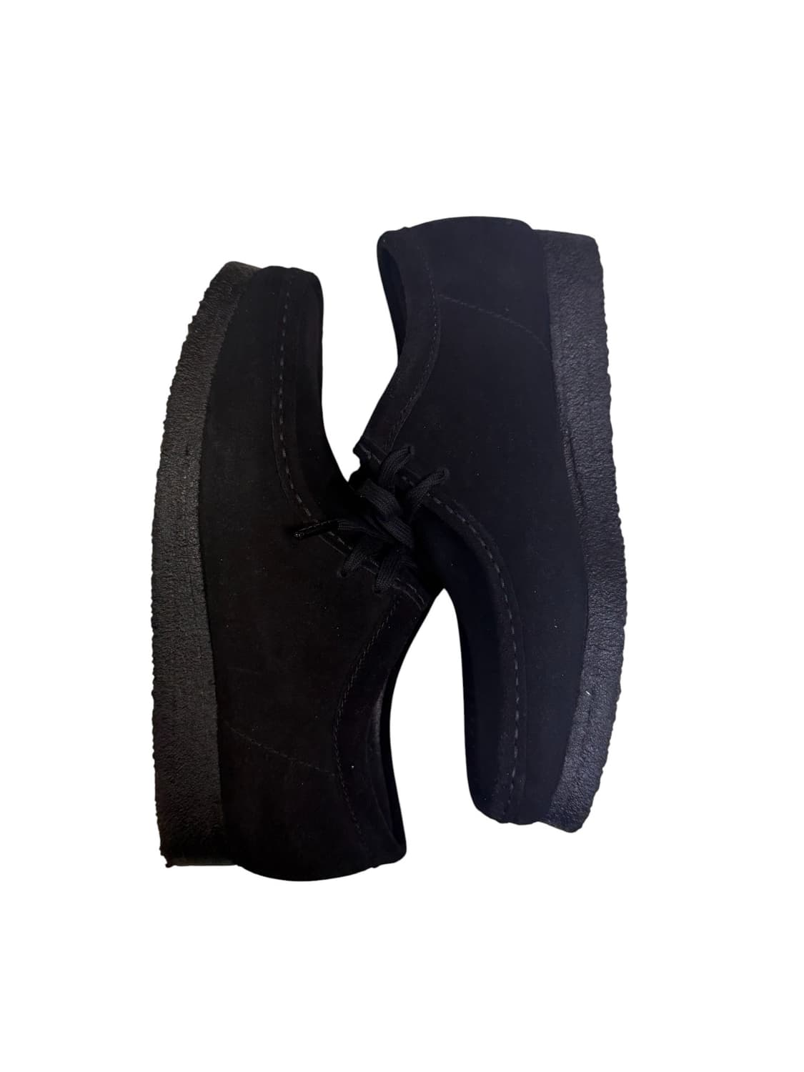 (260) 클락스 왈라비 블랙 스웨이드 상품이미지2