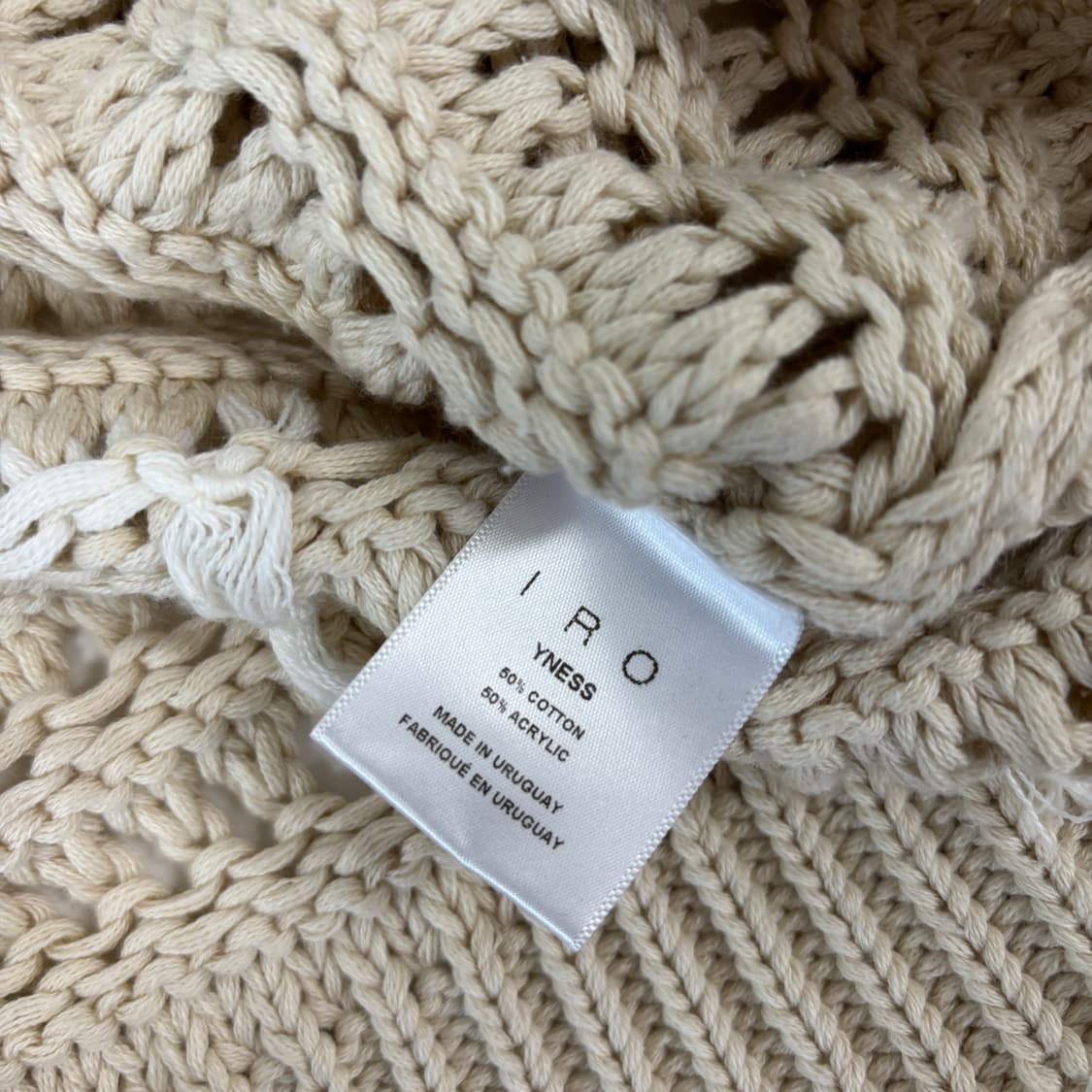 IRO 이로 크로셰 니트  상품이미지7