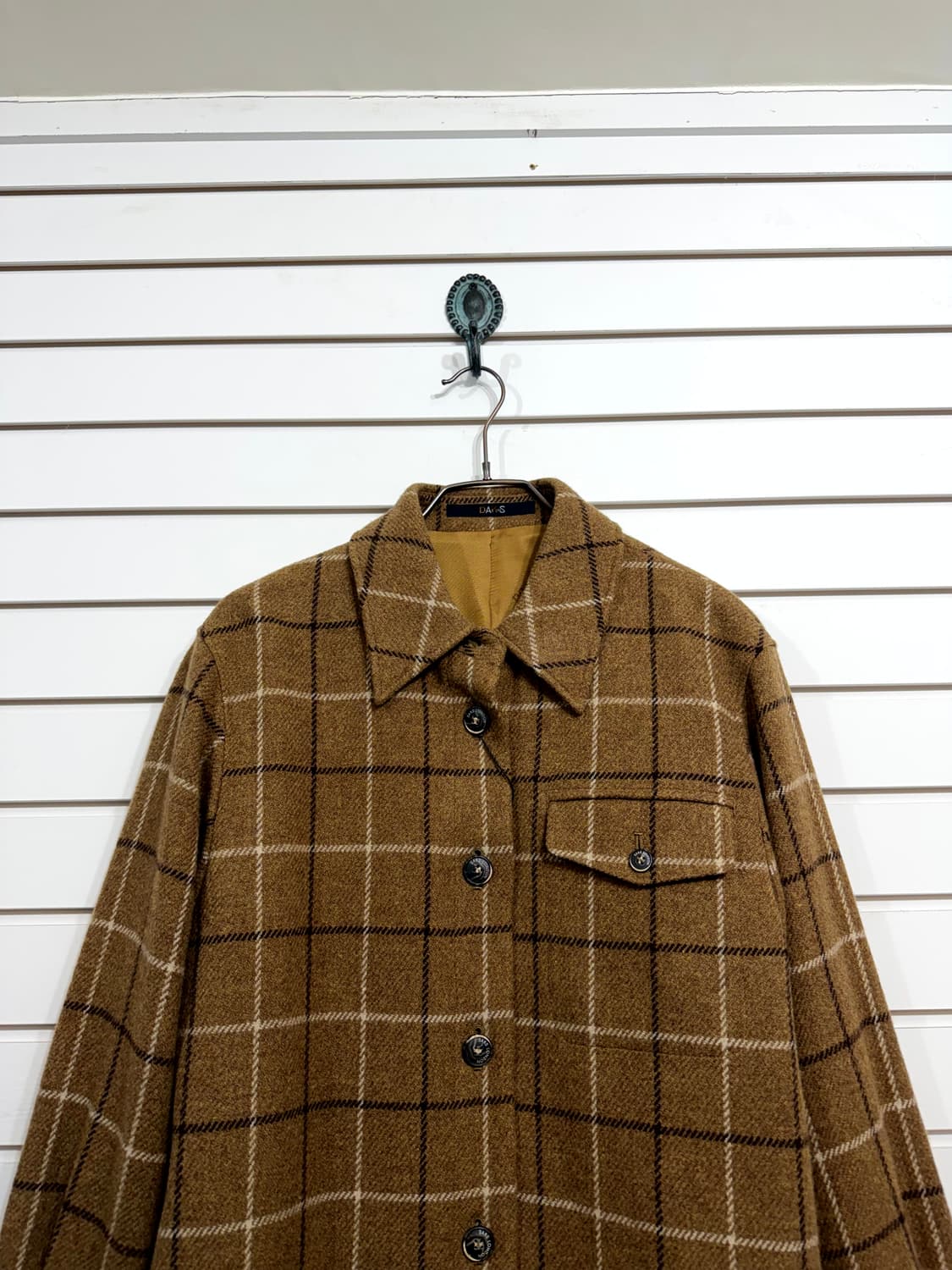 DAKS 닥스 울 체크셔츠 (Made In Japan) 상품이미지3