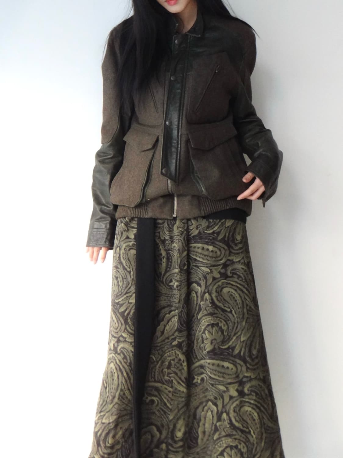 CHRIS. CHRISTY Urban leather zip jacket  상품이미지6