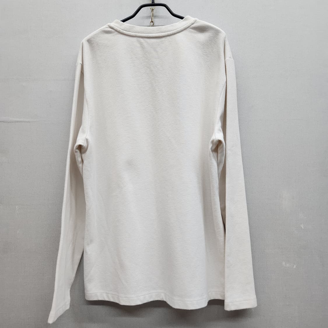 라코스테 로고 얇은 니트 긴팔티 L~XL 상품이미지4
