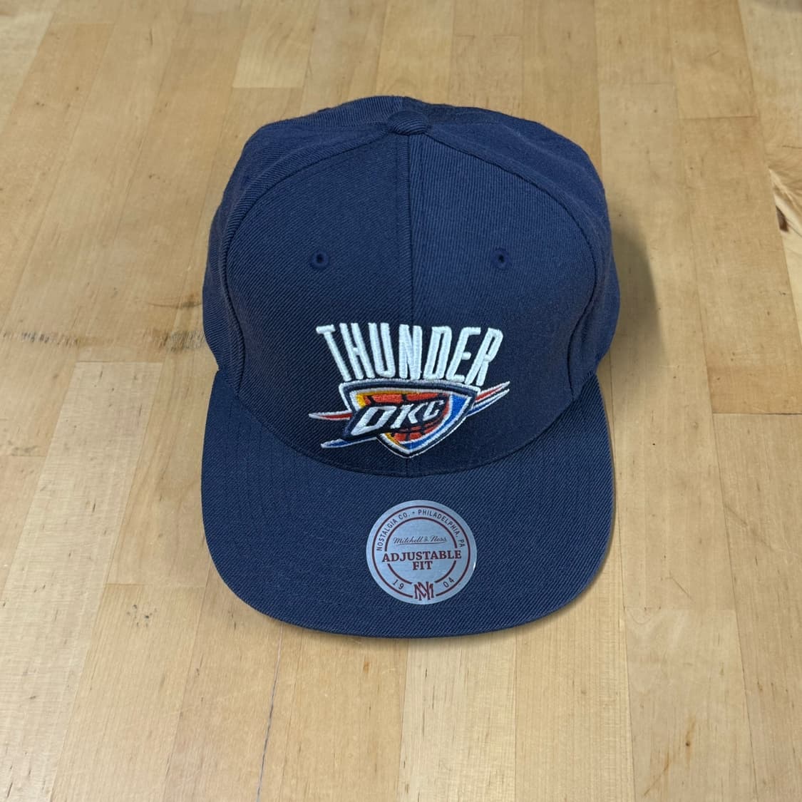 NBA 미첼앤네스 오클라호마 시티 썬더 스냅백 모자 상품이미지2