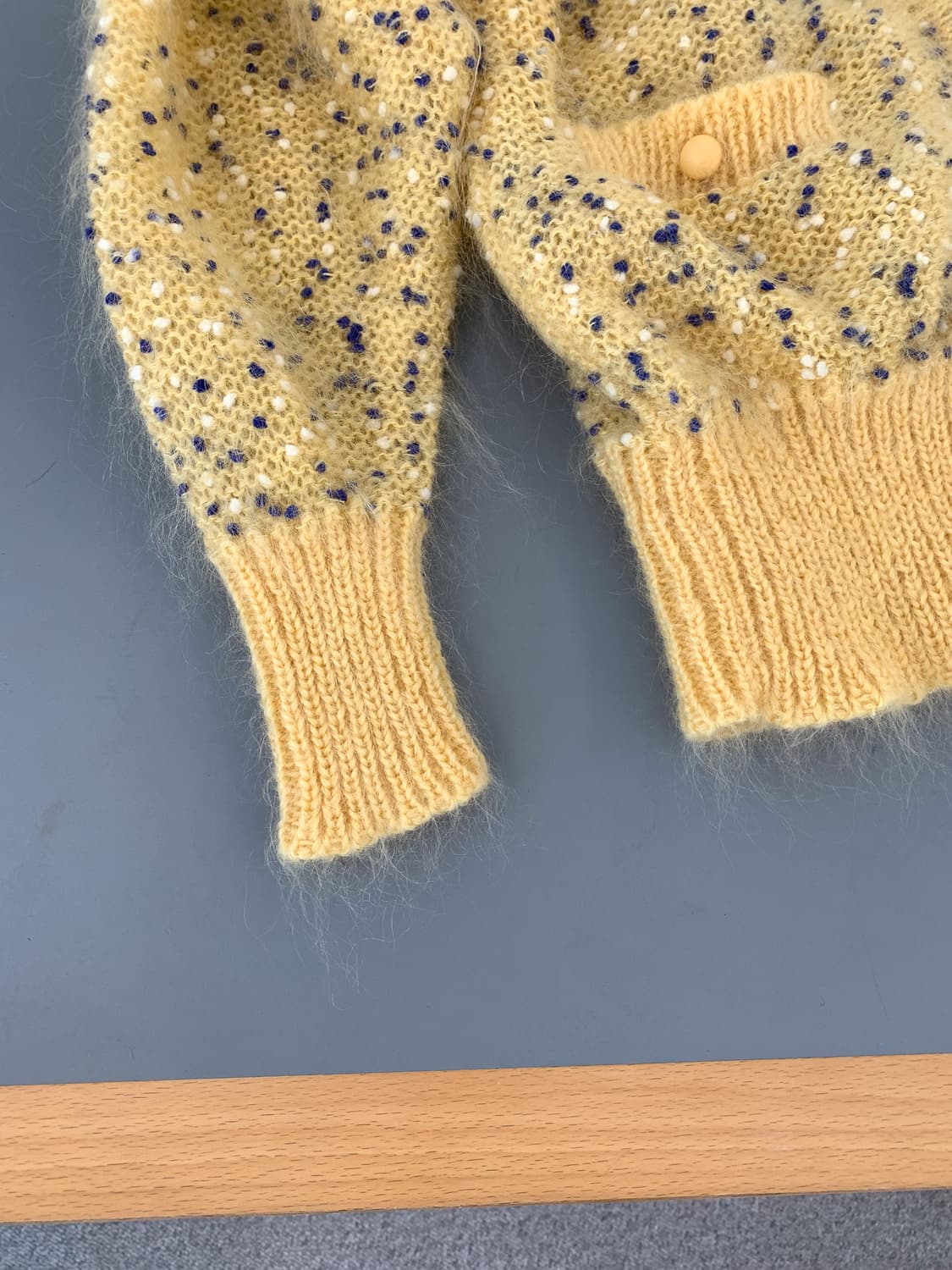  JPN 모헤어 니트 가디건 W100-105 상품이미지9