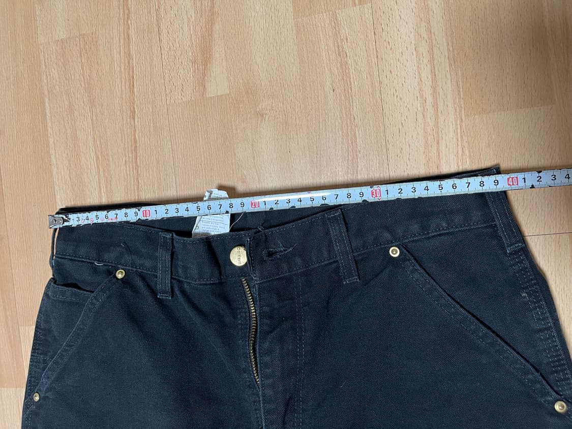 31x30 칼하트 더블니 블랙 B01 BLK 빈티지 상품이미지6