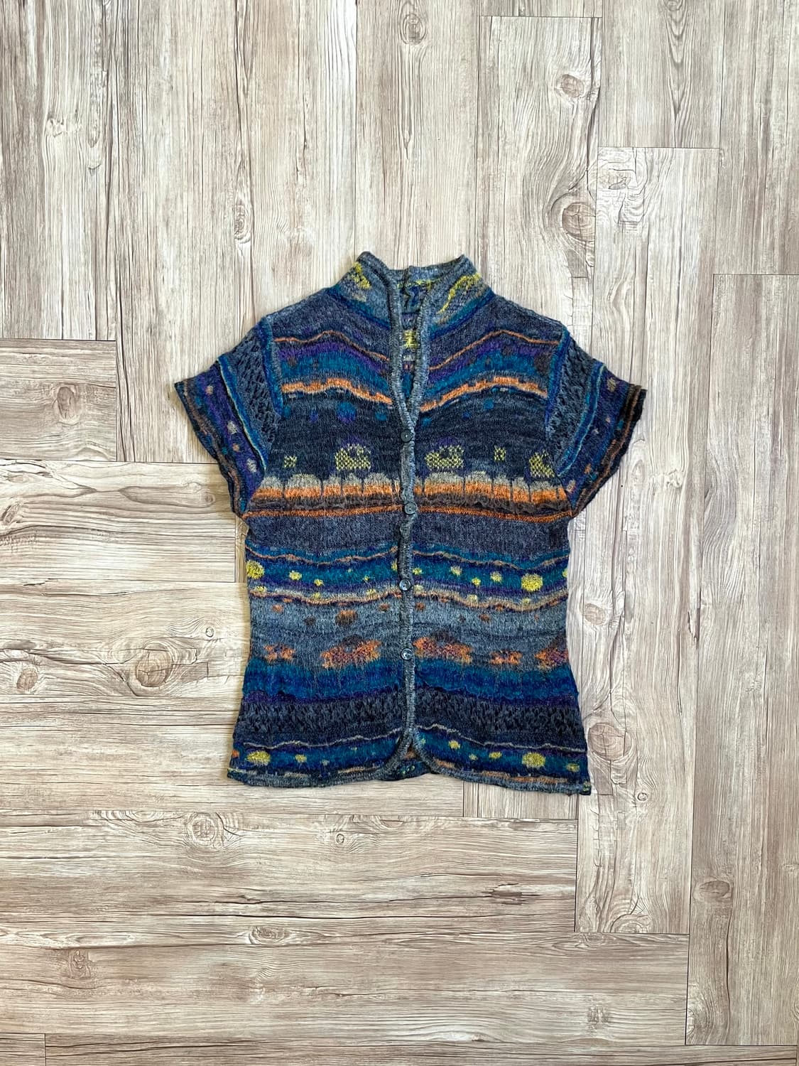 Je REPIT 파스텔 케이블 가디건 상품이미지1