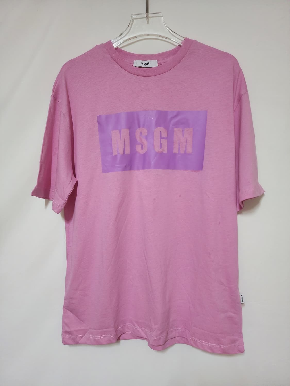 MSGM 키즈 로고 반팔티 상품이미지2