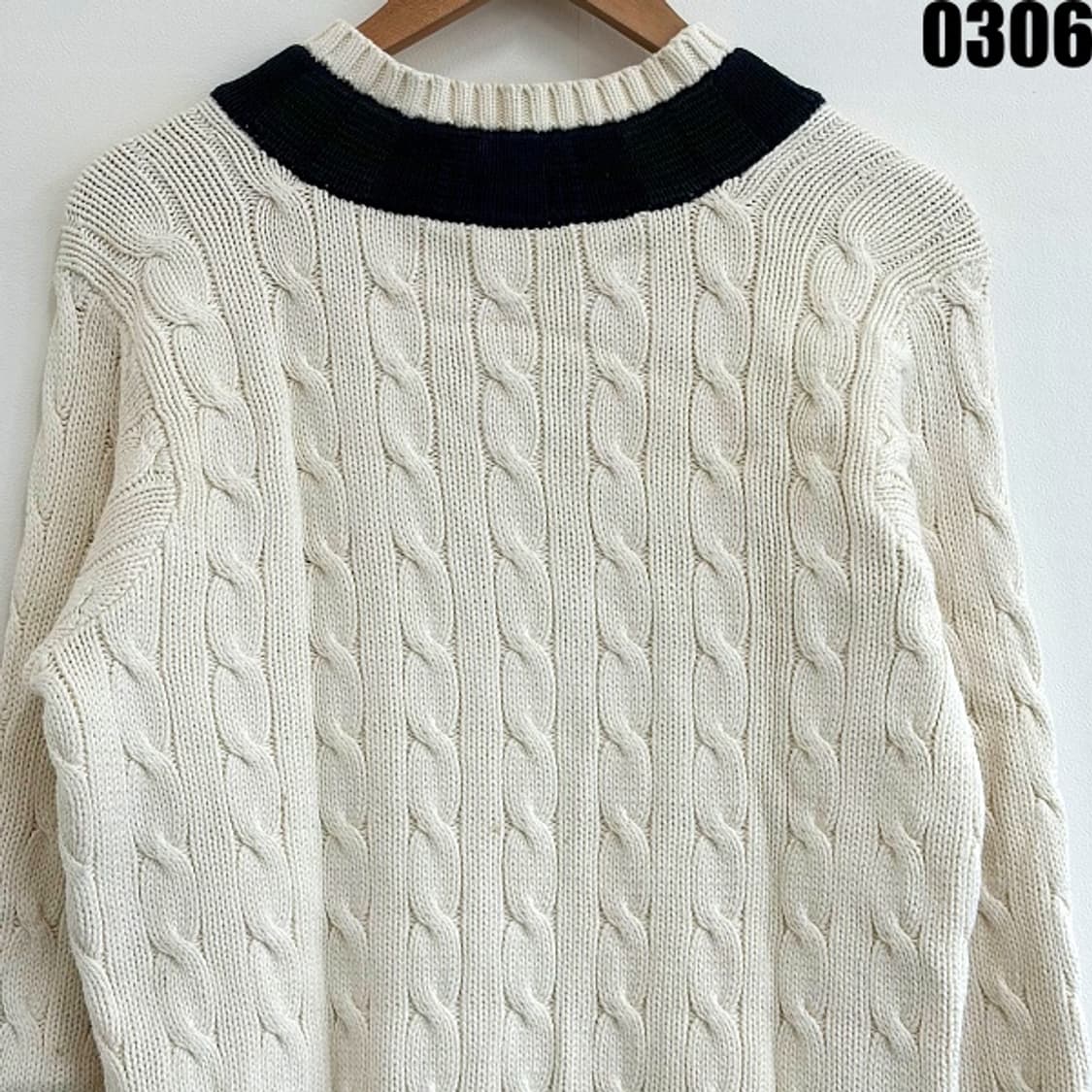 폴로 랄프로렌 케이블 니트 스웨터 90 0306 상품이미지9