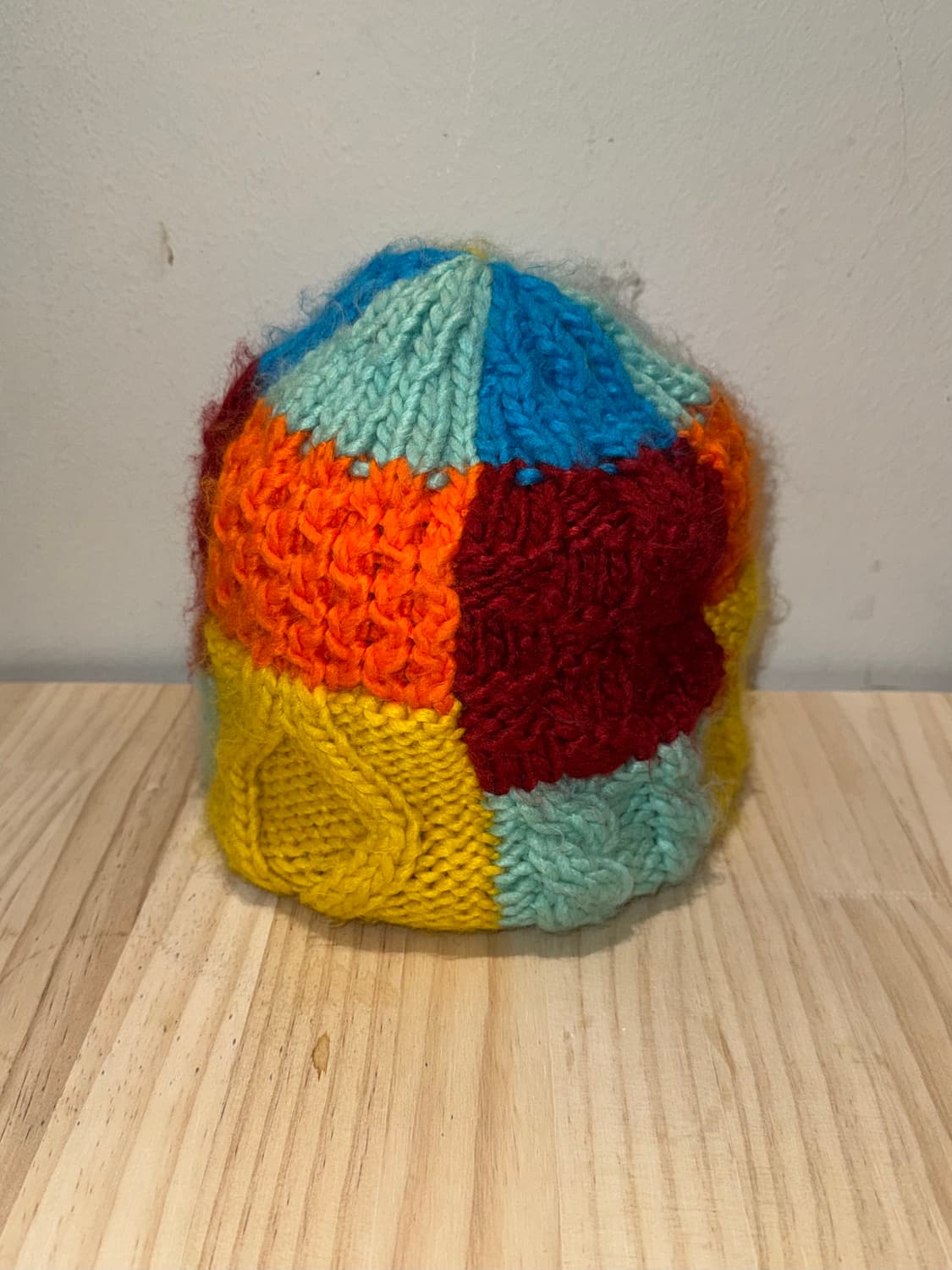 25ss 슈프림 블록 니트 멀티컬러 비니 상품이미지4