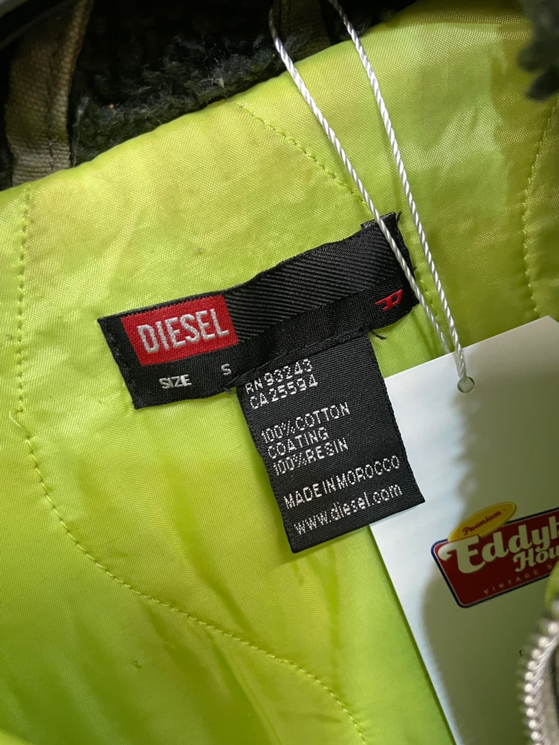 디젤 워시드 코튼 트러커 자켓 상품이미지6