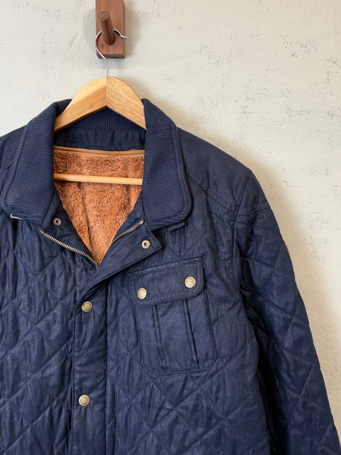 노스페이스 호프만 퀼팅 자켓 네이비 상품이미지2